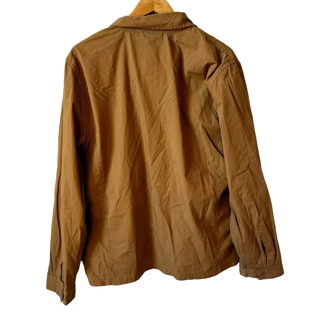Treasure & Bond Nordstrom New Mens Surplus Field Jacket Tan Size Large Casual